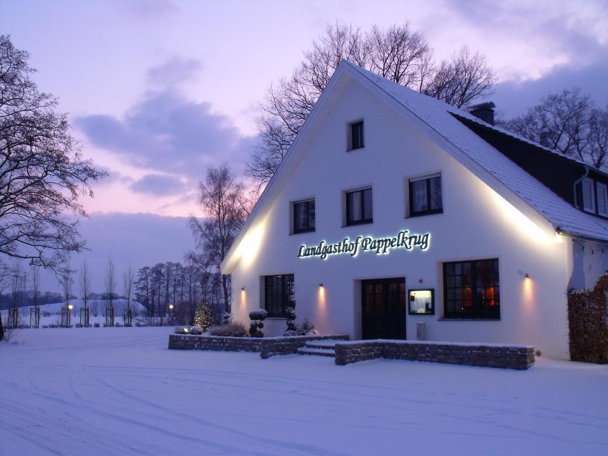 Landgasthof Pappelkrug Halle  Экстерьер фото